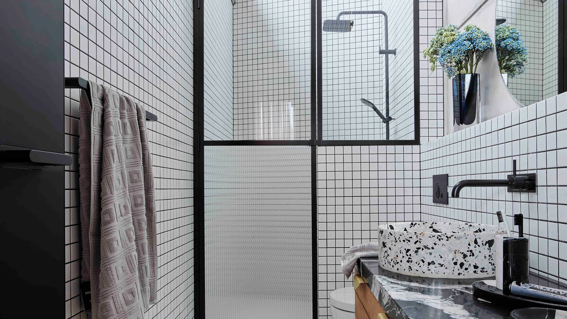 New renovated bathroom in Kyle Bay home